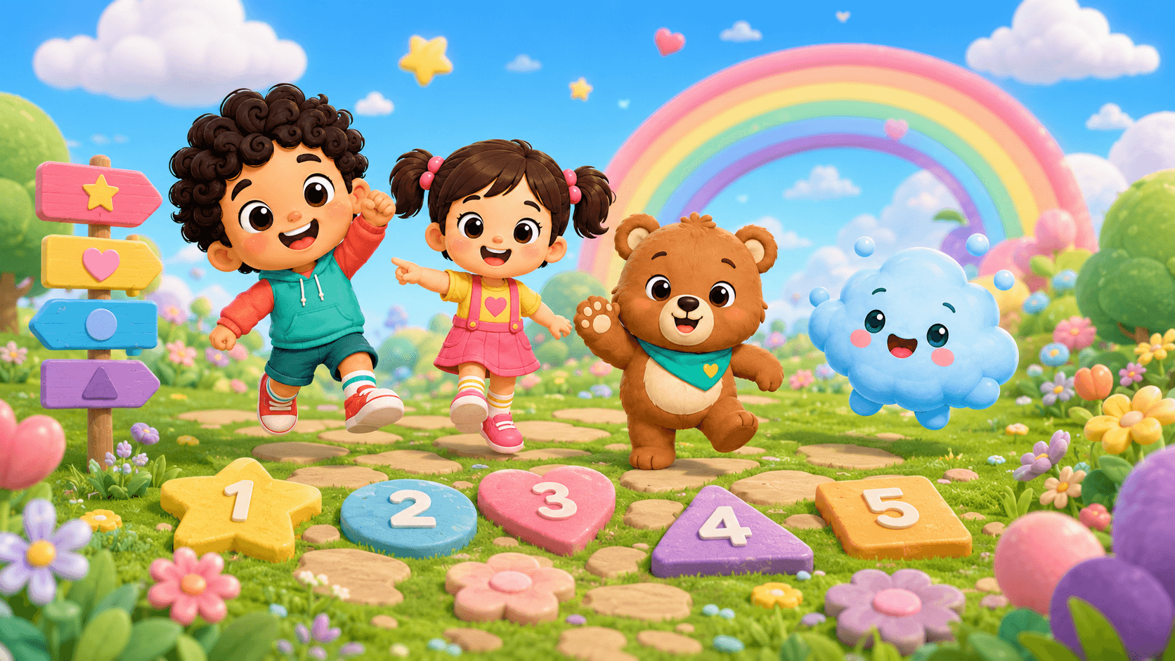 Learning Adventure Trail in the Coco Kind Kids universe