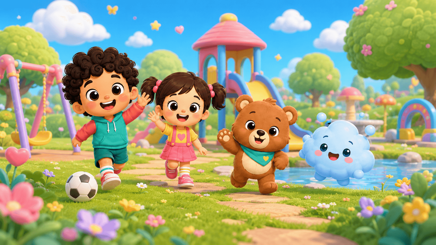 Sunshine Park in the Coco Kind Kids universe