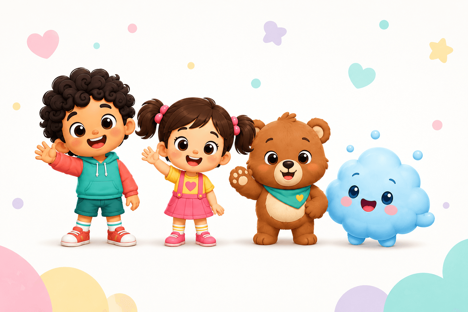 Official Coco Kind Kids character lineup